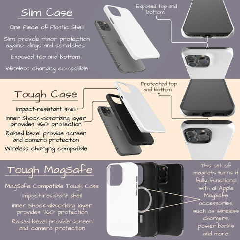 Custom Name Hand Drawn Pastel Stripes iPhone Case